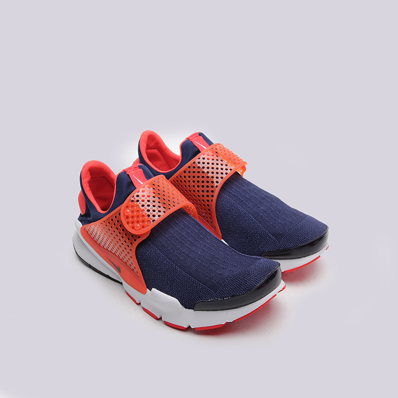 мужские синие кроссовки Nike Sock Dart KJCRD 819686-402 - цена, описание, фото 2
